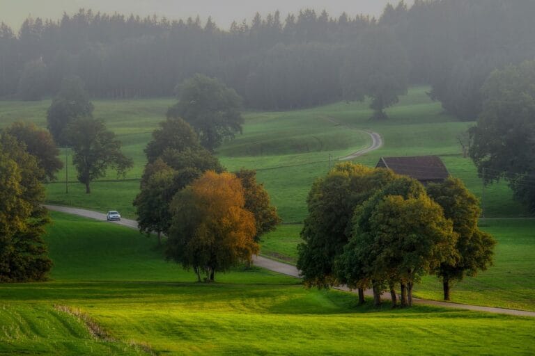 Wiejska Toskania nad rzeką Arno